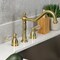 Kingston Brass Widespread Kitchen Faucet, Brushed Brass KB1797WLLLS - alternate 2